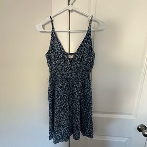 Altar'd State Blue Floral Dress Sz S